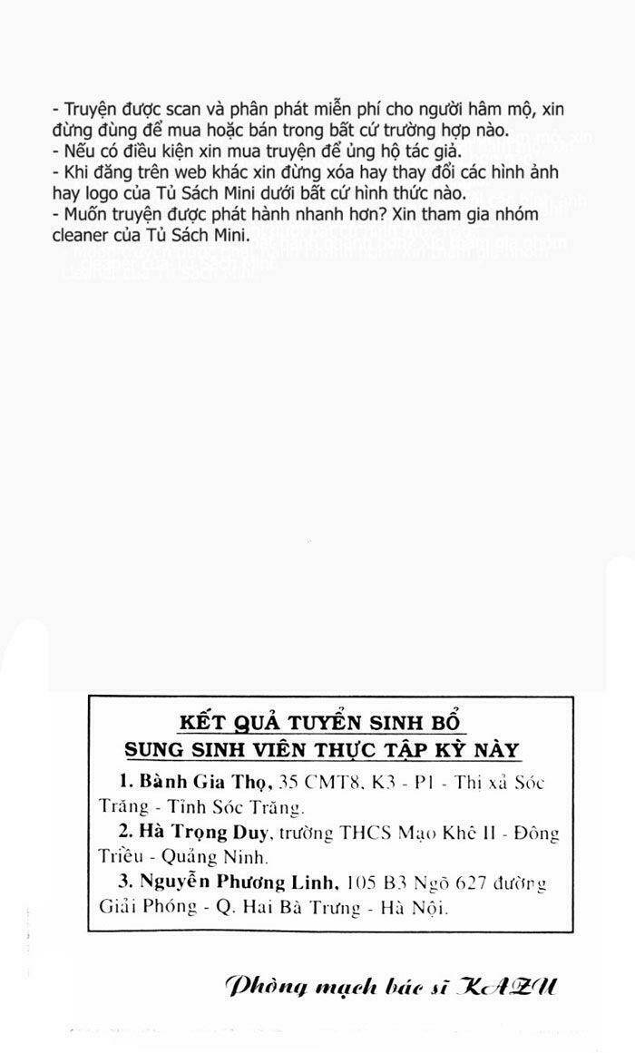 Bác Sĩ Kazu Chương 117 Ảnh 25
