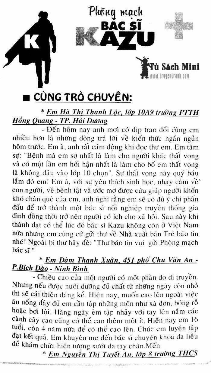 Bác Sĩ Kazu Chương 117 Ảnh 22