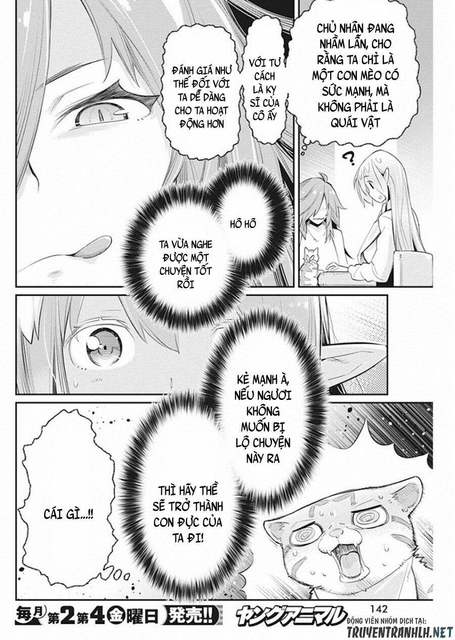 I Am Behemoth Of The S Rank Monster But I Am Mistaken As A Cat And I Live As A Pet Of Elf Girl Chương 22 Ảnh 19