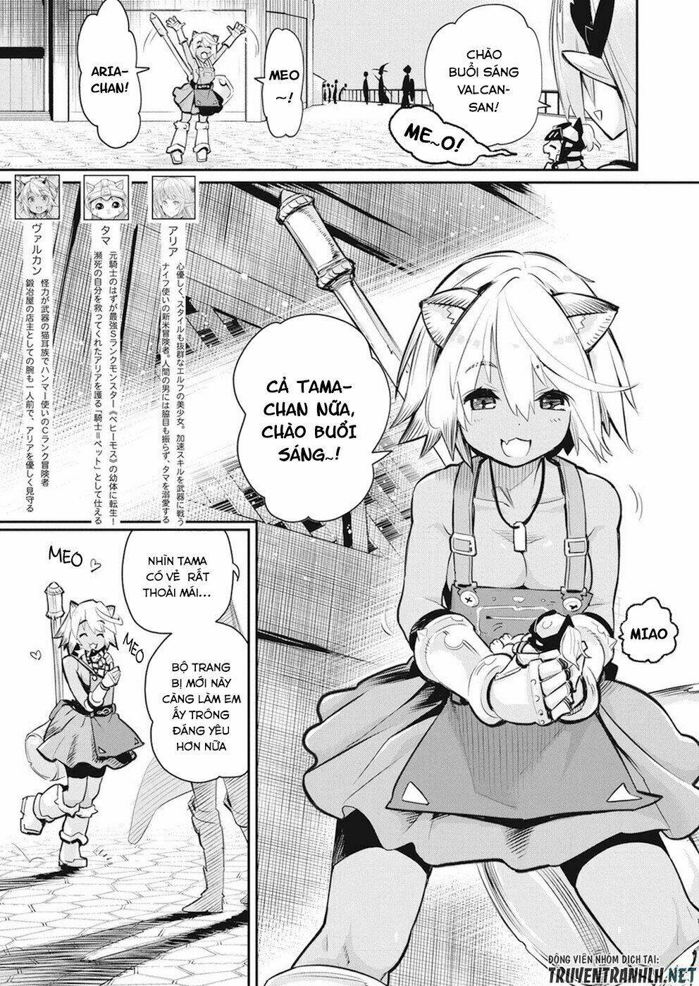 I Am Behemoth Of The S Rank Monster But I Am Mistaken As A Cat And I Live As A Pet Of Elf Girl Chương 20 Ảnh 4