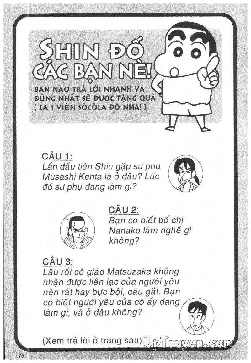 Crayon Shin-Chan Cậu Bé Bút Chì Chương 38 Ảnh 77