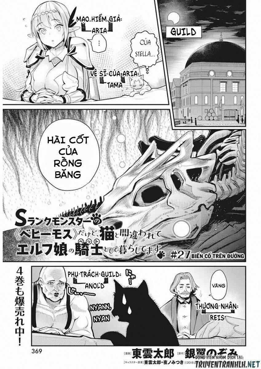 I Am Behemoth Of The S Rank Monster But I Am Mistaken As A Cat And I Live As A Pet Of Elf Girl Chương 27 Ảnh 4