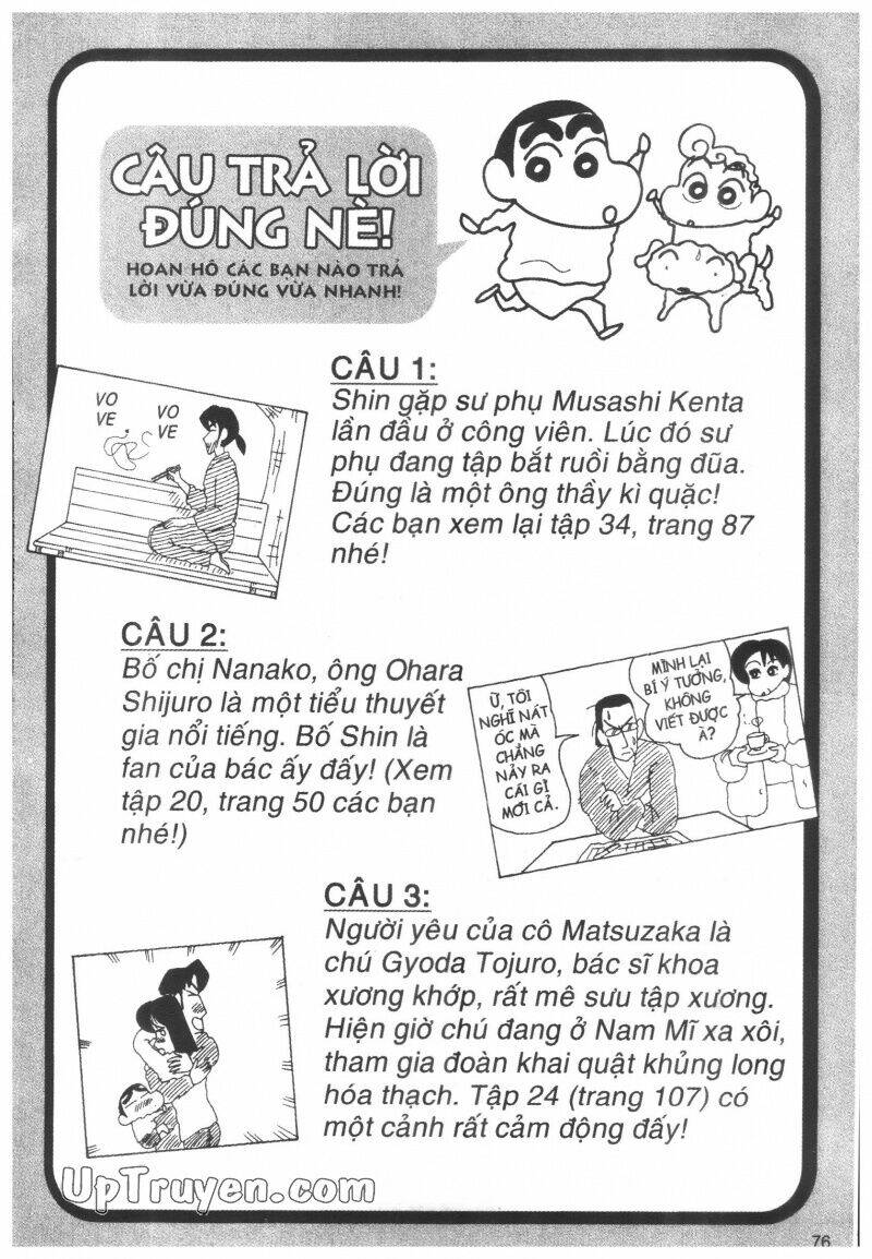 Crayon Shin-Chan Cậu Bé Bút Chì Chương 38 Ảnh 78