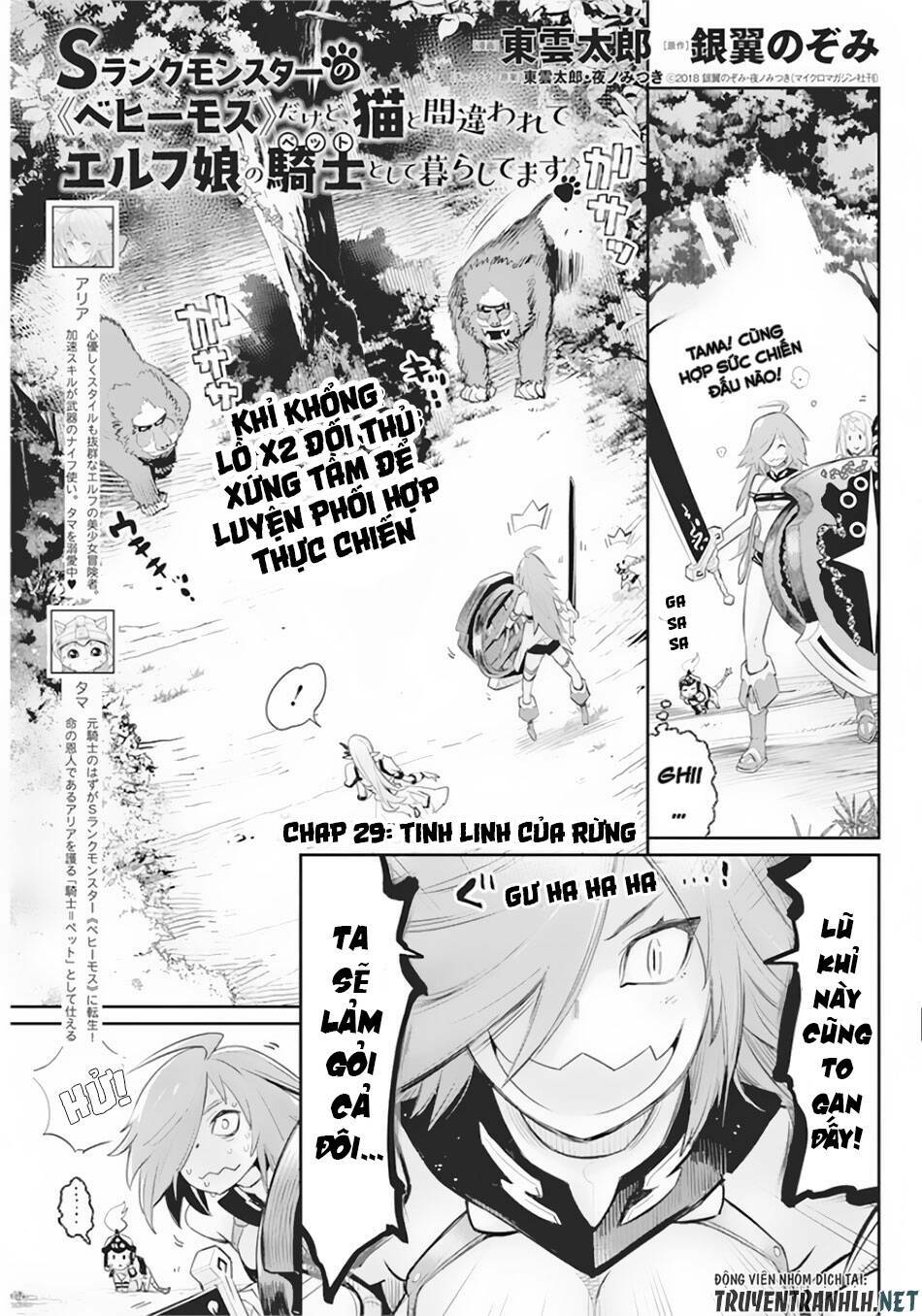 I Am Behemoth Of The S Rank Monster But I Am Mistaken As A Cat And I Live As A Pet Of Elf Girl Chương 29 Ảnh 4