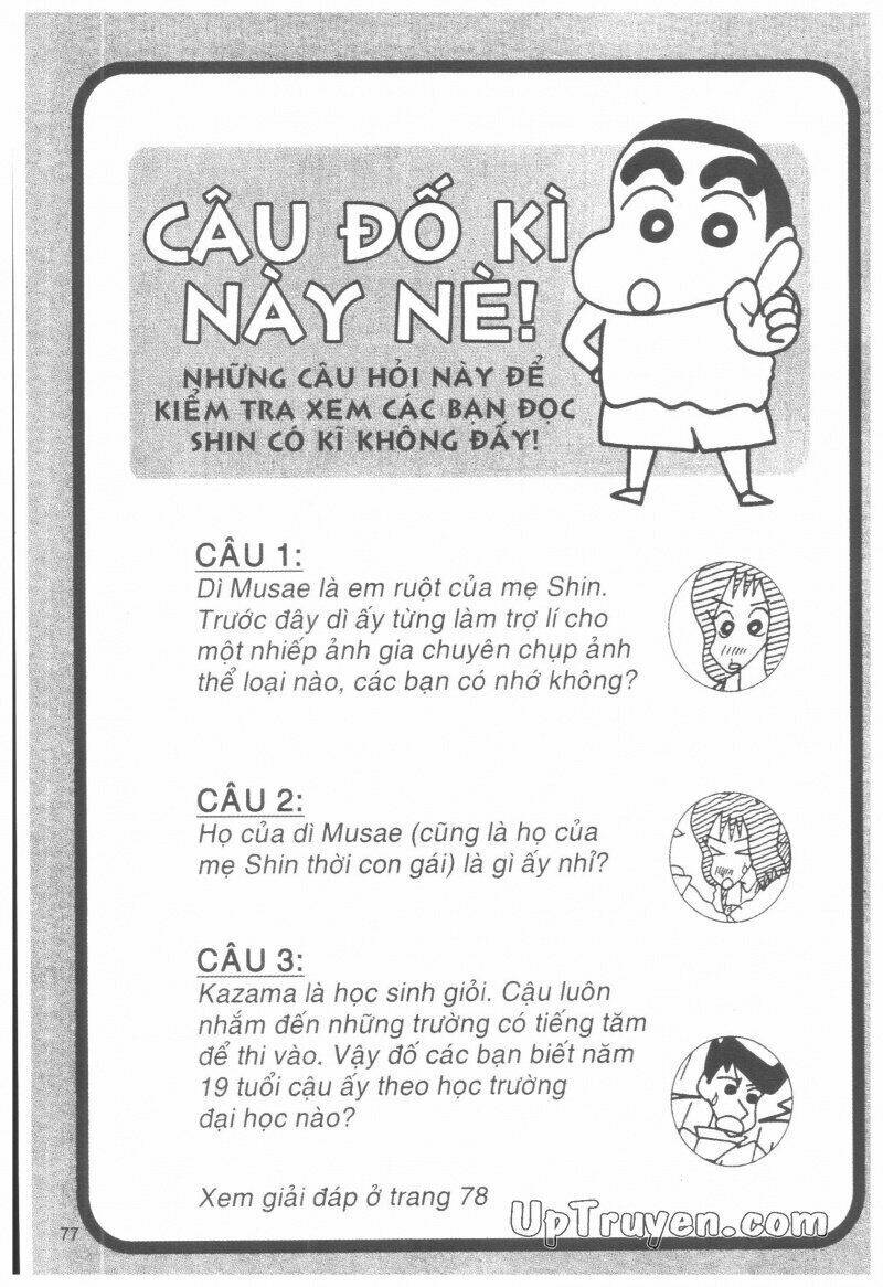 Crayon Shin-Chan Cậu Bé Bút Chì Chương 44 Ảnh 24