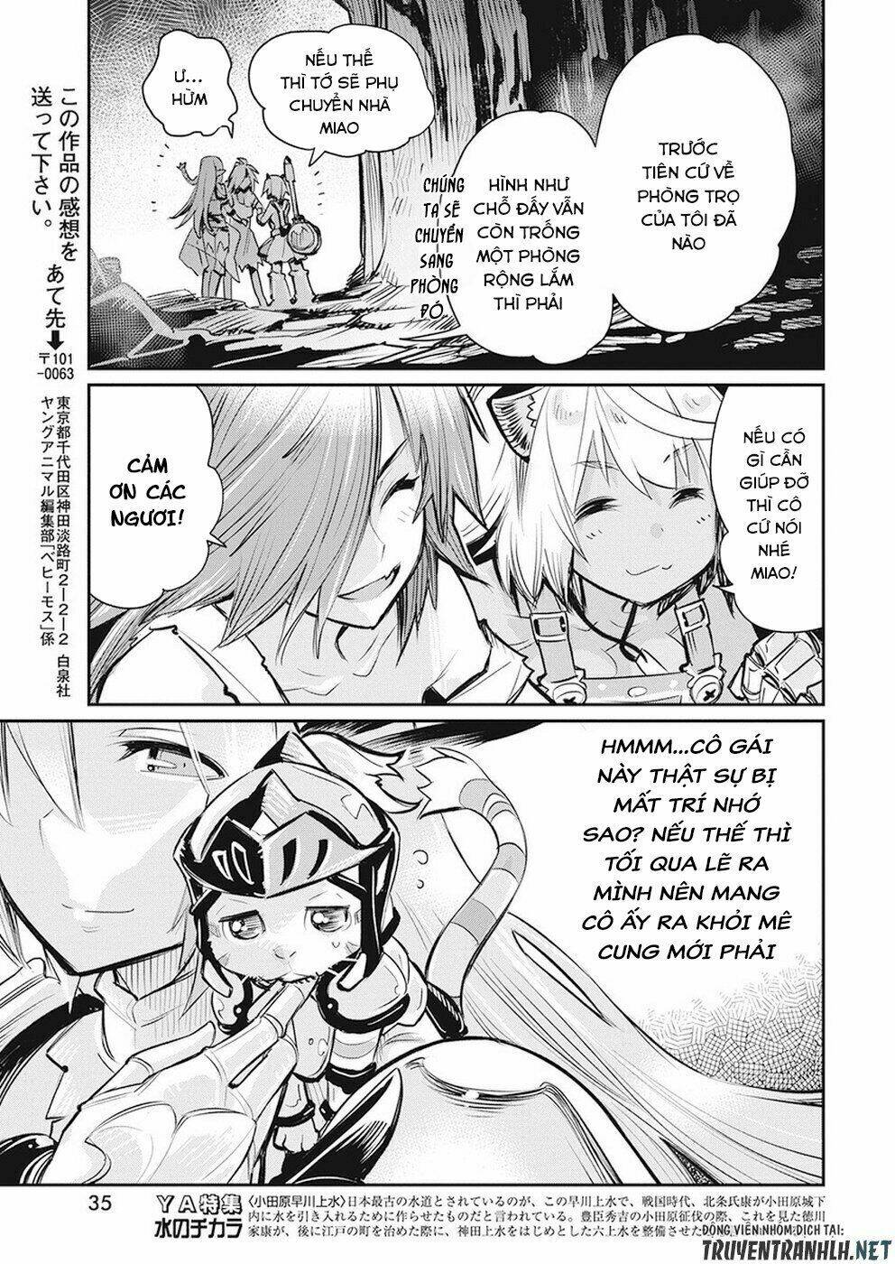 I Am Behemoth Of The S Rank Monster But I Am Mistaken As A Cat And I Live As A Pet Of Elf Girl Chương 20 Ảnh 24