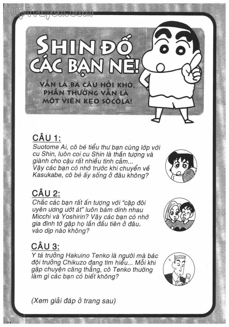 Crayon Shin-Chan Cậu Bé Bút Chì Chương 40 Ảnh 72