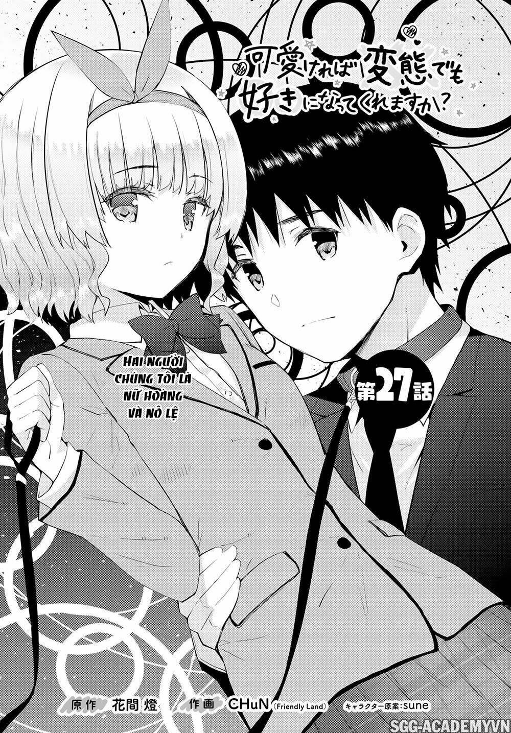 Kawaiikereba Hentai Demo Suki Ni Natte Kuremasu Ka? Chương 27 Ảnh 5