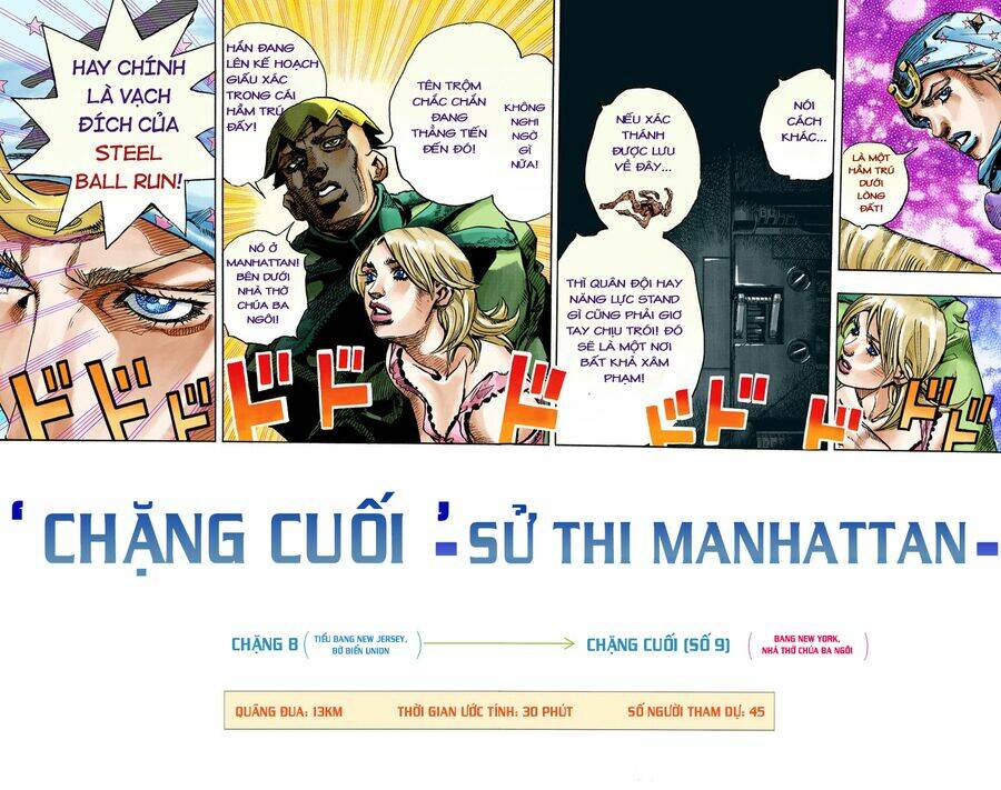 Cuộc Phiêu Lưu Bí Ẩn Phần 7: Steel Ball Run Chương 90 Ảnh 12