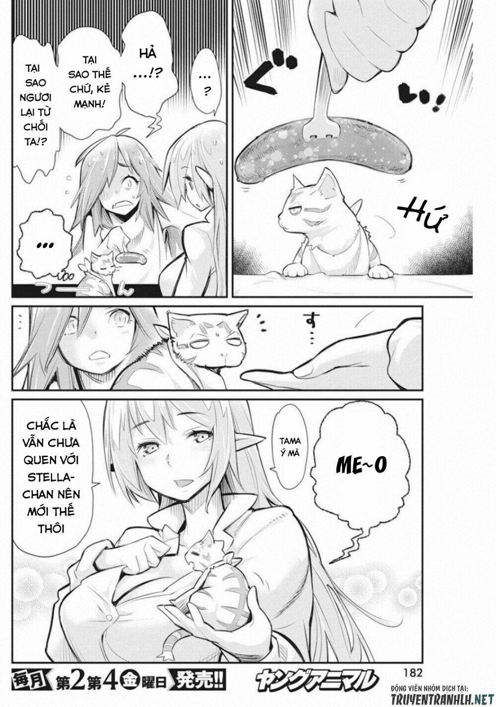 I Am Behemoth Of The S Rank Monster But I Am Mistaken As A Cat And I Live As A Pet Of Elf Girl Chương 21 Ảnh 20