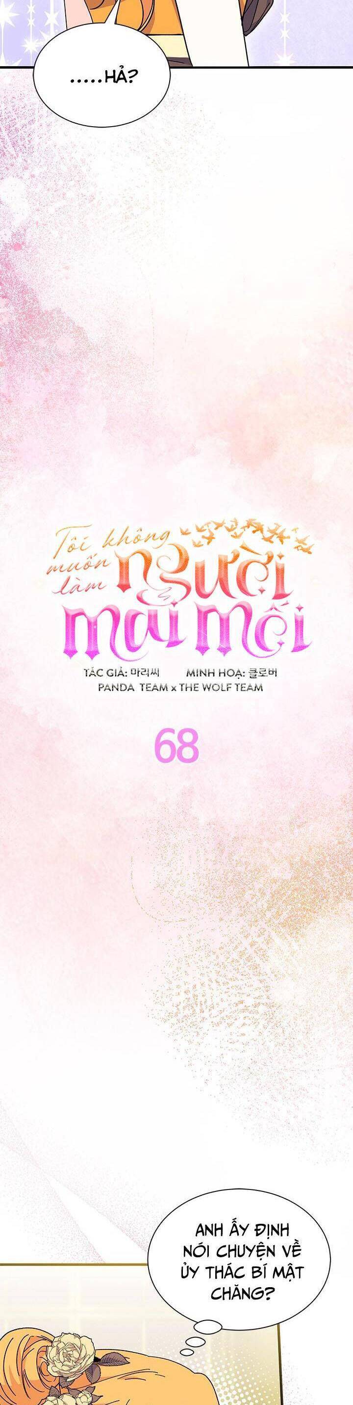 Tôi Không Muốn Làm Người Mai Mối Chương 68 Ảnh 5