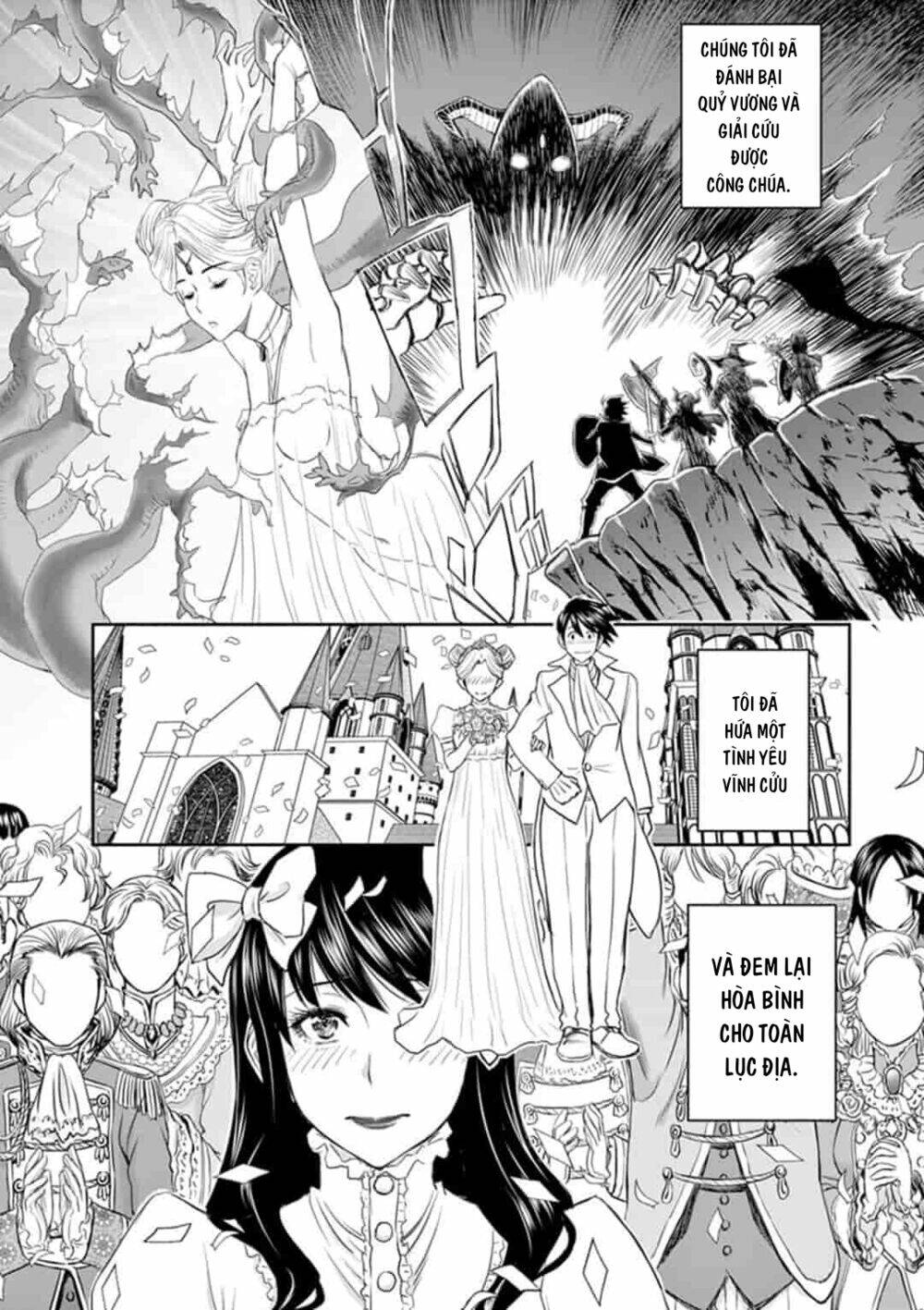 Isekai Furin: 10 Năm Sau Khi Ma Vương Bị Đánh Bại, Cựu Anh Hùng Đã Kết Hôn Với Một Nữ Chiến Binh Góa Chồng Chương 1 Ảnh 15