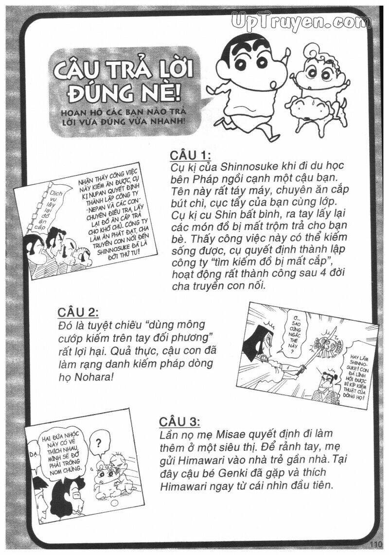 Crayon Shin-Chan Cậu Bé Bút Chì Chương 40 Ảnh 111