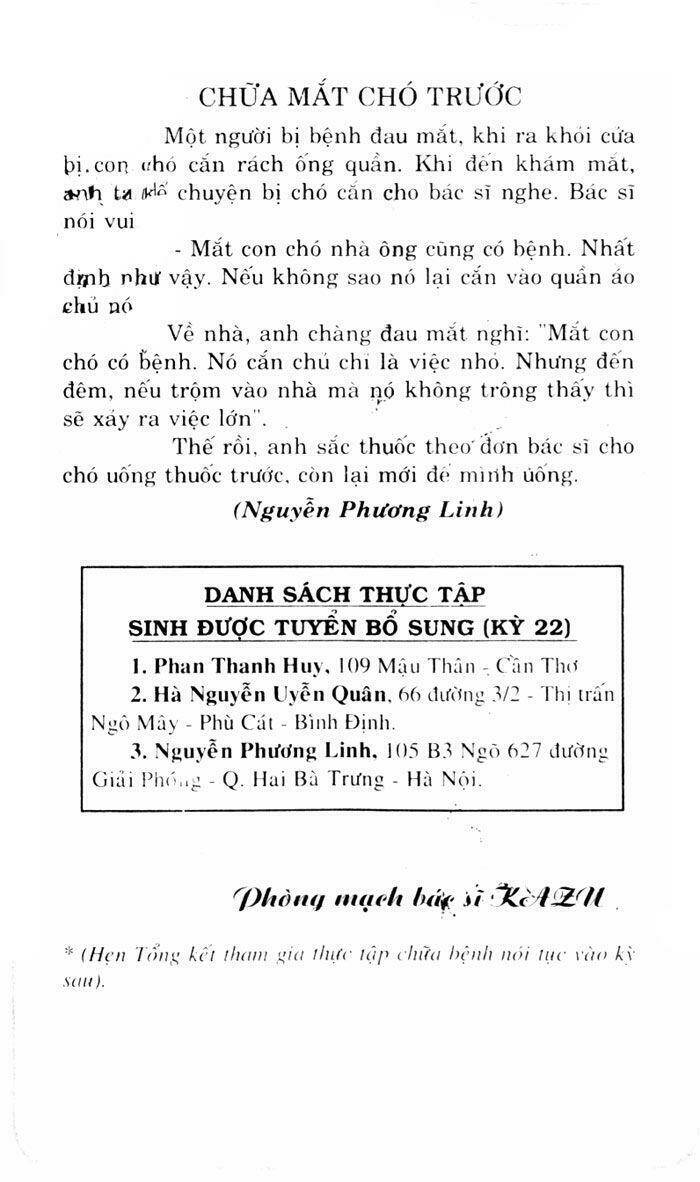 Bác Sĩ Kazu Chương 121 Ảnh 35