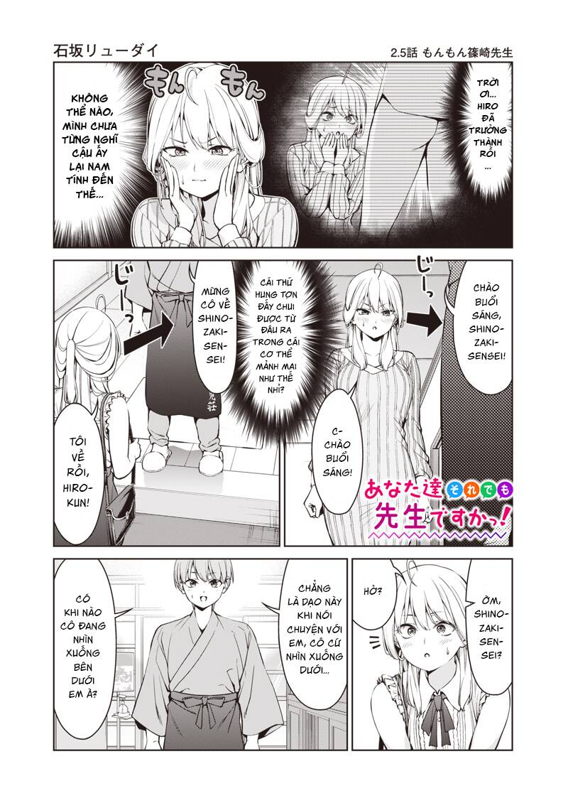 Anata-Tachi Soredemo Sensei Desu Ka! Chương 2.5 Ảnh 3