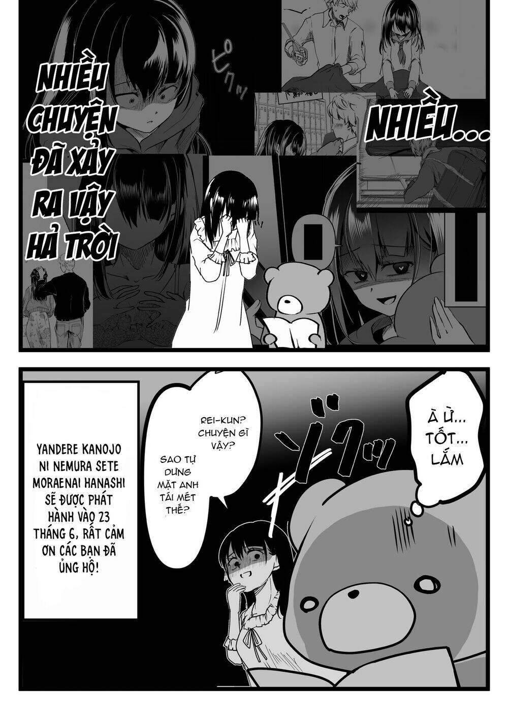 Cô Bạn Gái Yandere Của Tôi Sẽ Không Để Tôi Yên Nghỉ Chương 36.5 Ảnh 2