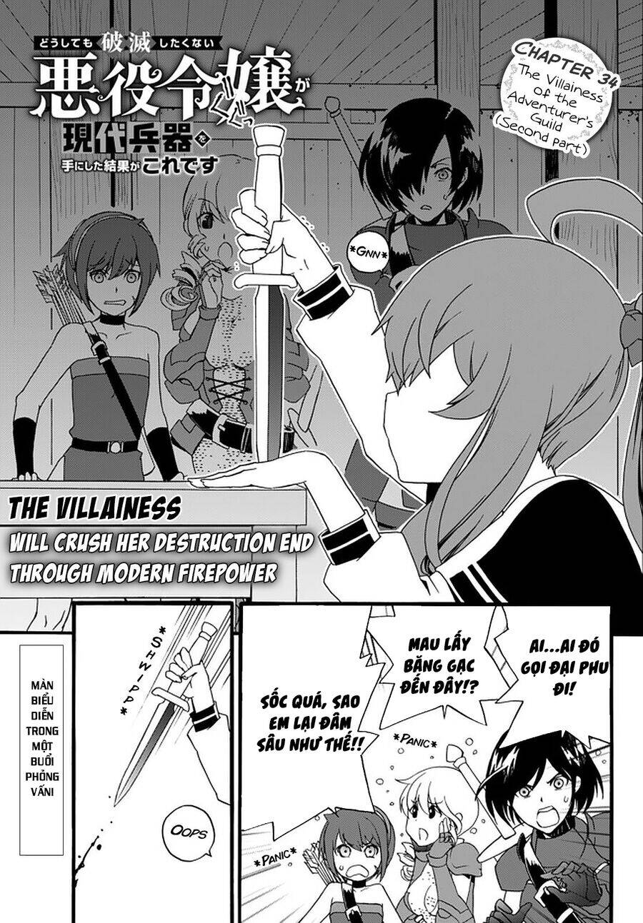Doushitemo Hametsushitakunai Akuyaku Reijou Ga Gendai Heiki Wo Te Ni Shita Kekka Ga Kore Desu Chương 34 Ảnh 2
