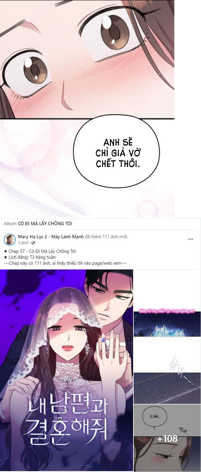 Cô Đi Mà Lấy Chồng Tôi Đi Chương 57.1 Ảnh 24