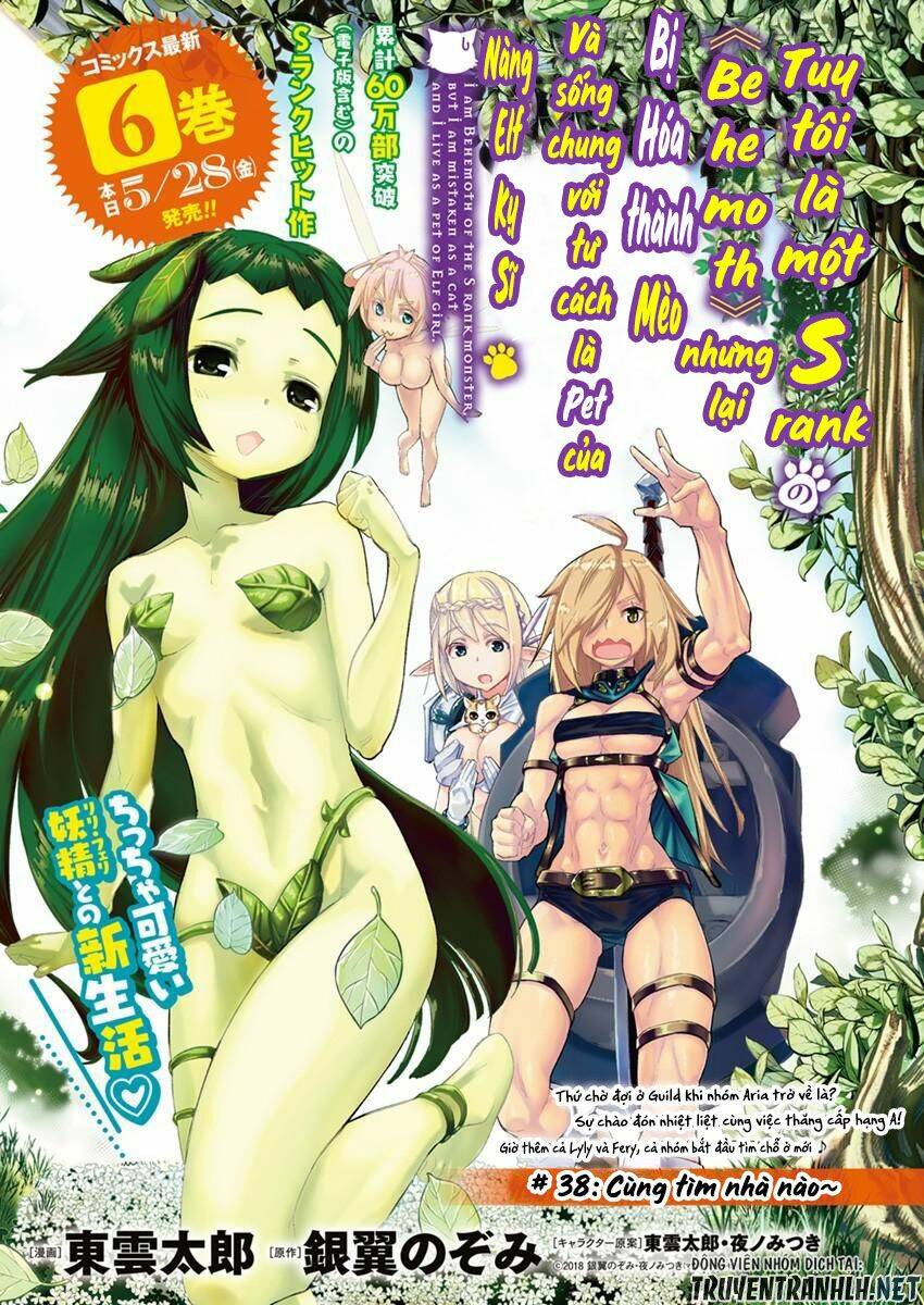 I Am Behemoth Of The S Rank Monster But I Am Mistaken As A Cat And I Live As A Pet Of Elf Girl Chương 38 Ảnh 4