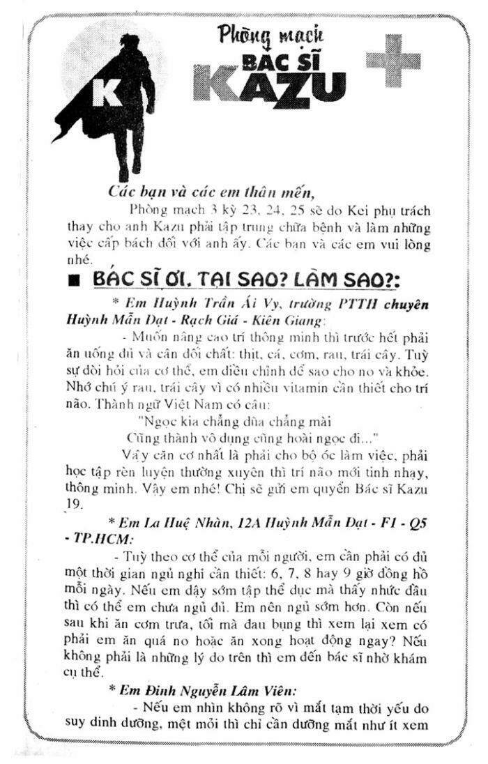 Bác Sĩ Kazu Chương 126 Ảnh 18