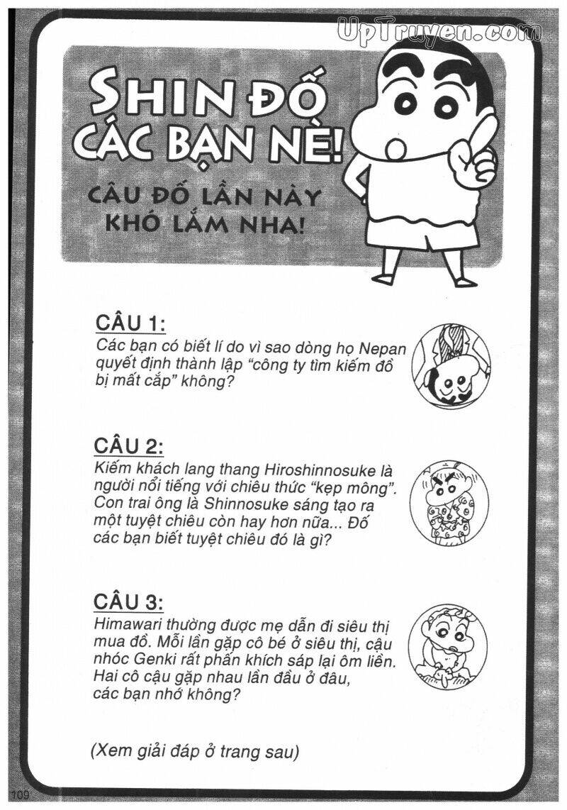 Crayon Shin-Chan Cậu Bé Bút Chì Chương 40 Ảnh 110