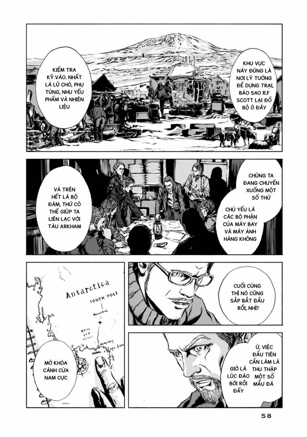 Kyouki No Sanmyaku Nite - At The Mountain Of Madness Chương 2 Ảnh 6