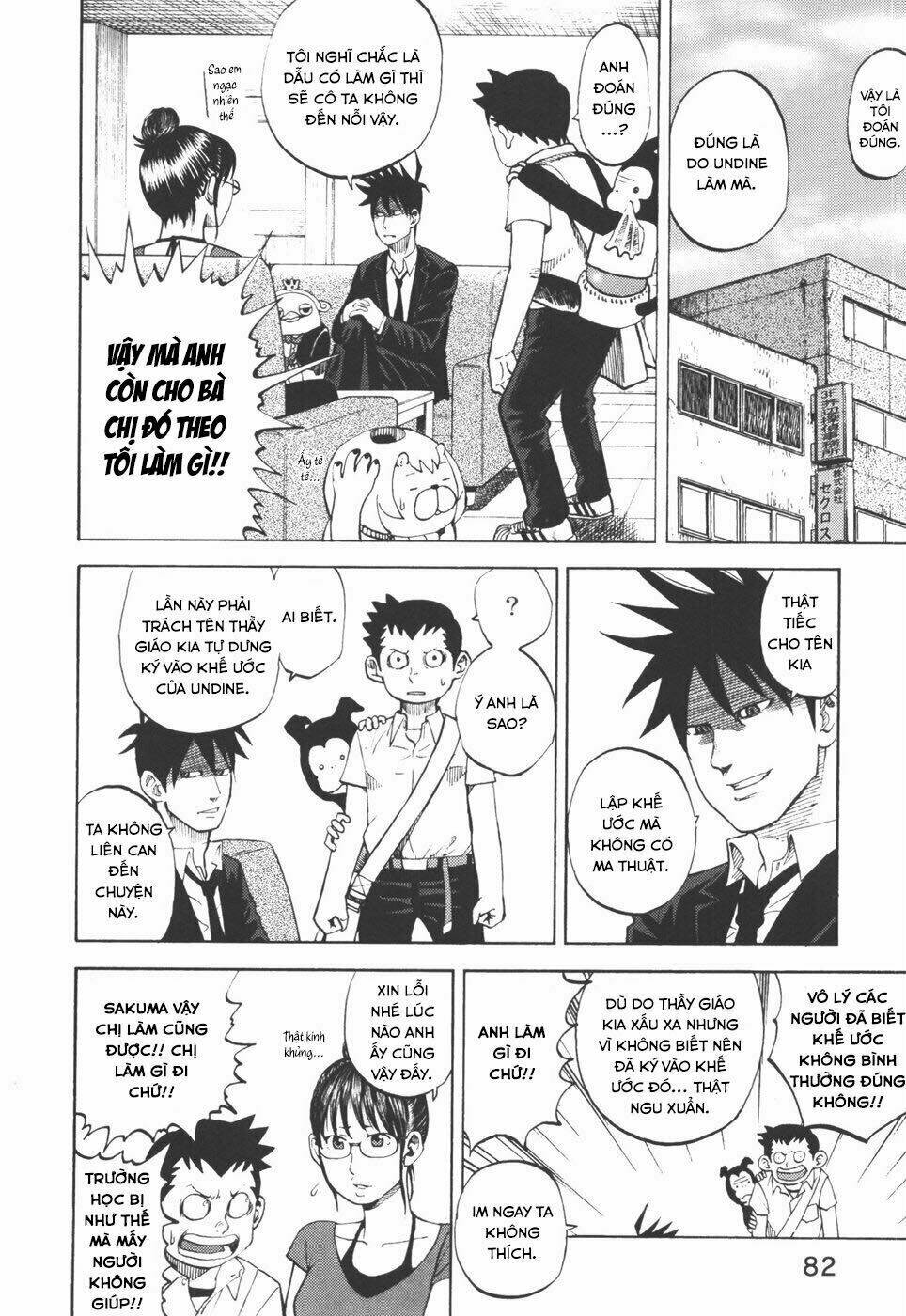 Yondemasu Yo, Azazel-San Chương 24 Ảnh 8