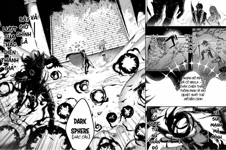 Kurotonbi No Seija ~Tsuihou Sareta Kaifuku Jutsushi Wa, Ariamaru Maryoku De Yami Mahou Wo Kiwameru Chương 14 Ảnh 18