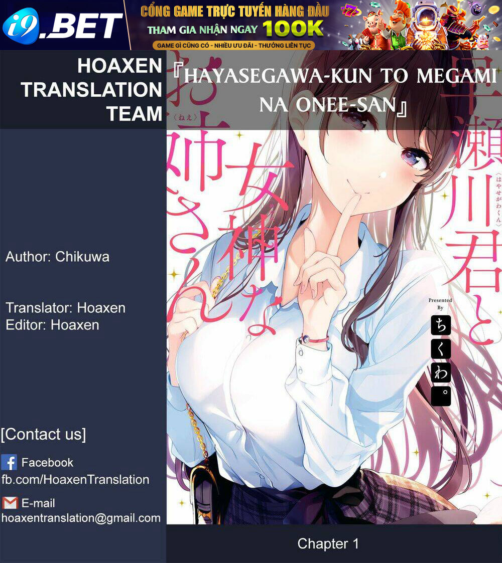 Hayasegawa-Kun To Megami Na Onee-San Chương 1 Ảnh 2