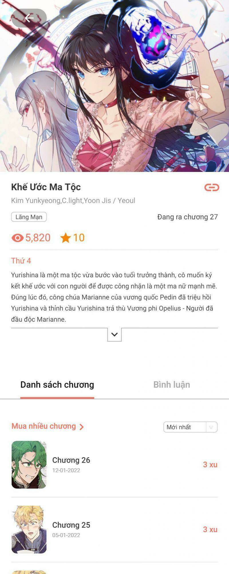 Khế Ước Của Ác Ma Chương 60 Ảnh 5