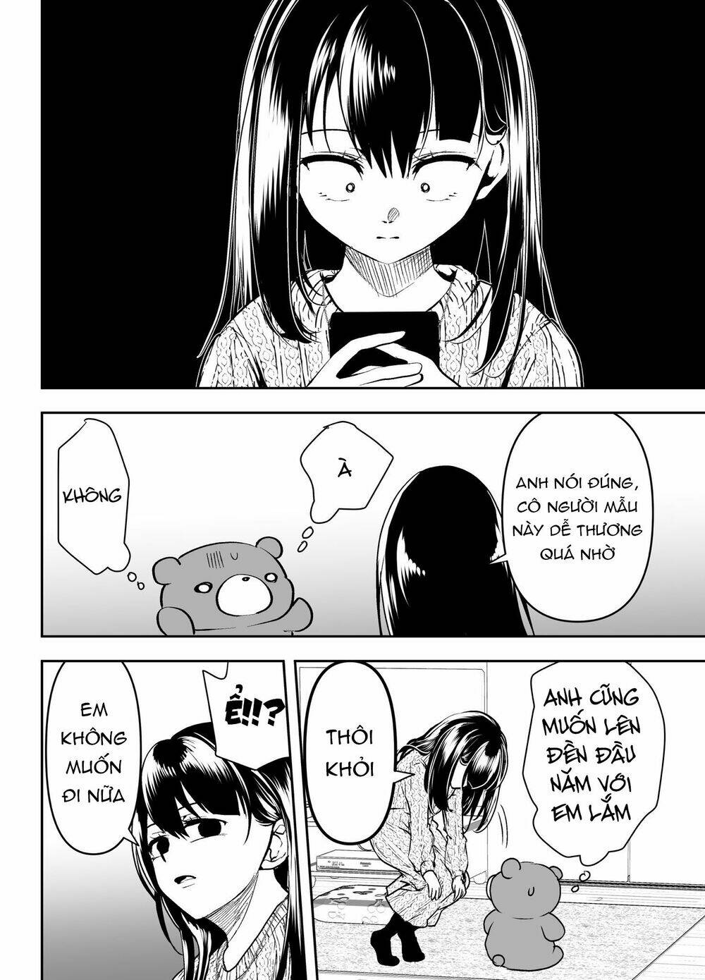 Cô Bạn Gái Yandere Của Tôi Sẽ Không Để Tôi Yên Nghỉ Chương 27.5 Ảnh 4