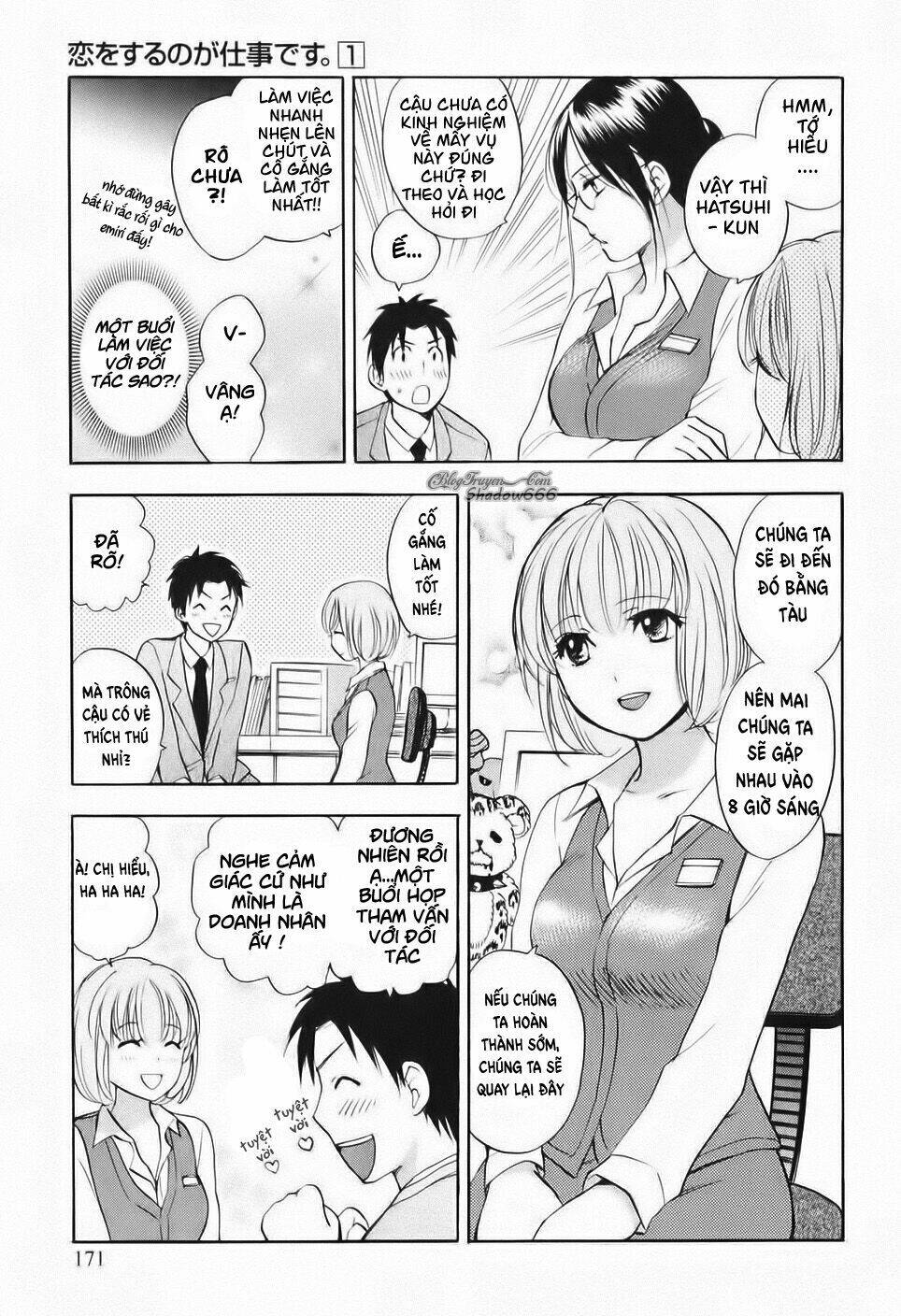 Koi Wo Suru No Ga Shigoto Desu Chương 8 Ảnh 5