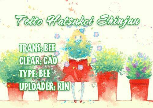 Teito Hatsukoi Shinjuu Chương 1 Ảnh 3