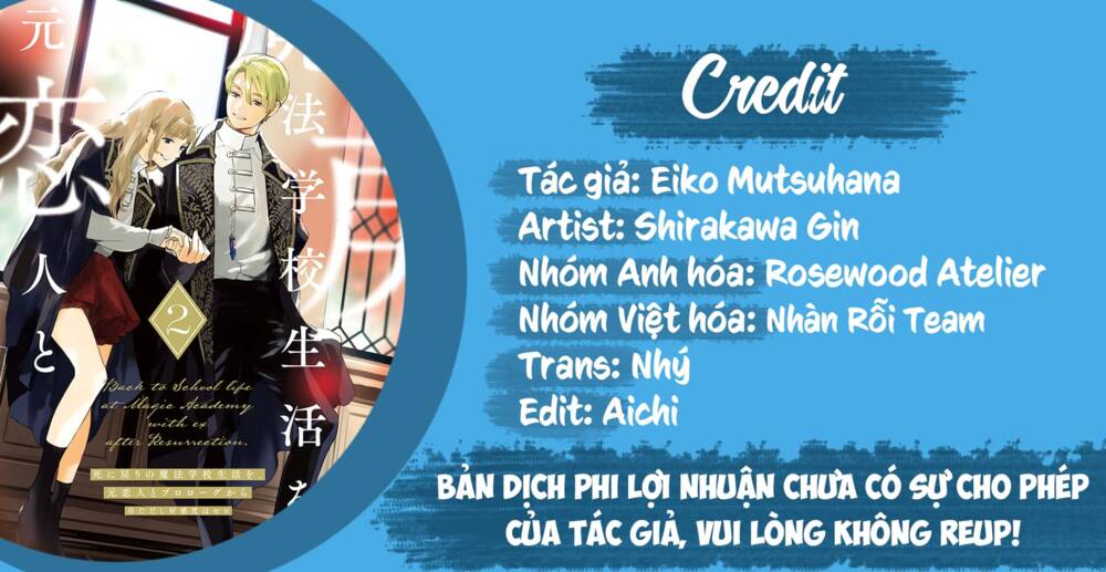 Shi Ni Modori No Mahou Gakkou Seikatsu Wo, Moto Koibito To Prologue Kara Chương 7.2 Ảnh 2