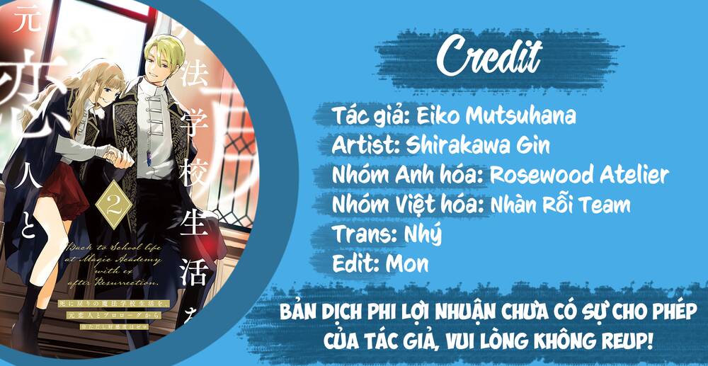 Shi Ni Modori No Mahou Gakkou Seikatsu Wo, Moto Koibito To Prologue Kara Chương 9 Ảnh 2