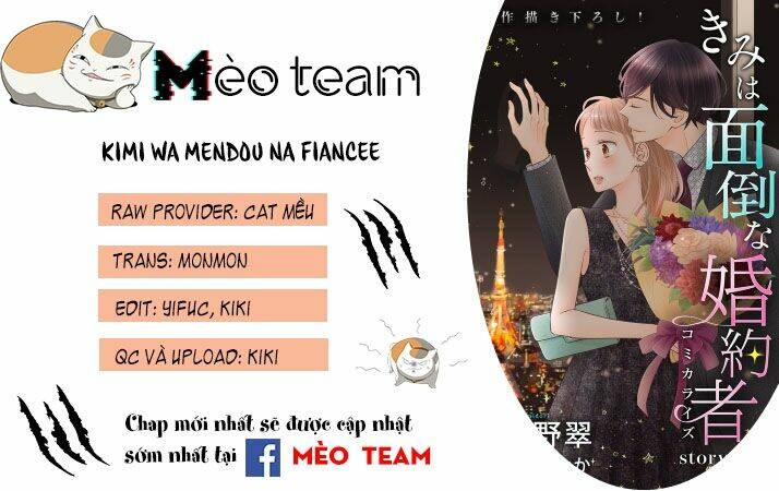 Kimi Wa Mendou Na Fiancee Chương 10 Ảnh 4