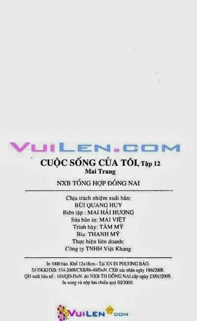 Cuộc Sống Của Tôi Chương 12 Ảnh 170