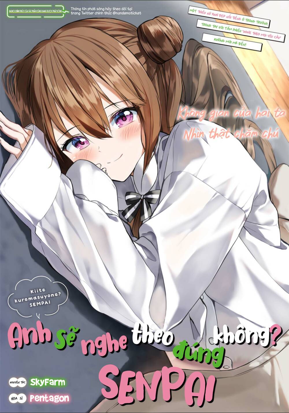 Anh Sẽ Nghe Lời Em Chứ? Senpai Chương 8 Ảnh 2