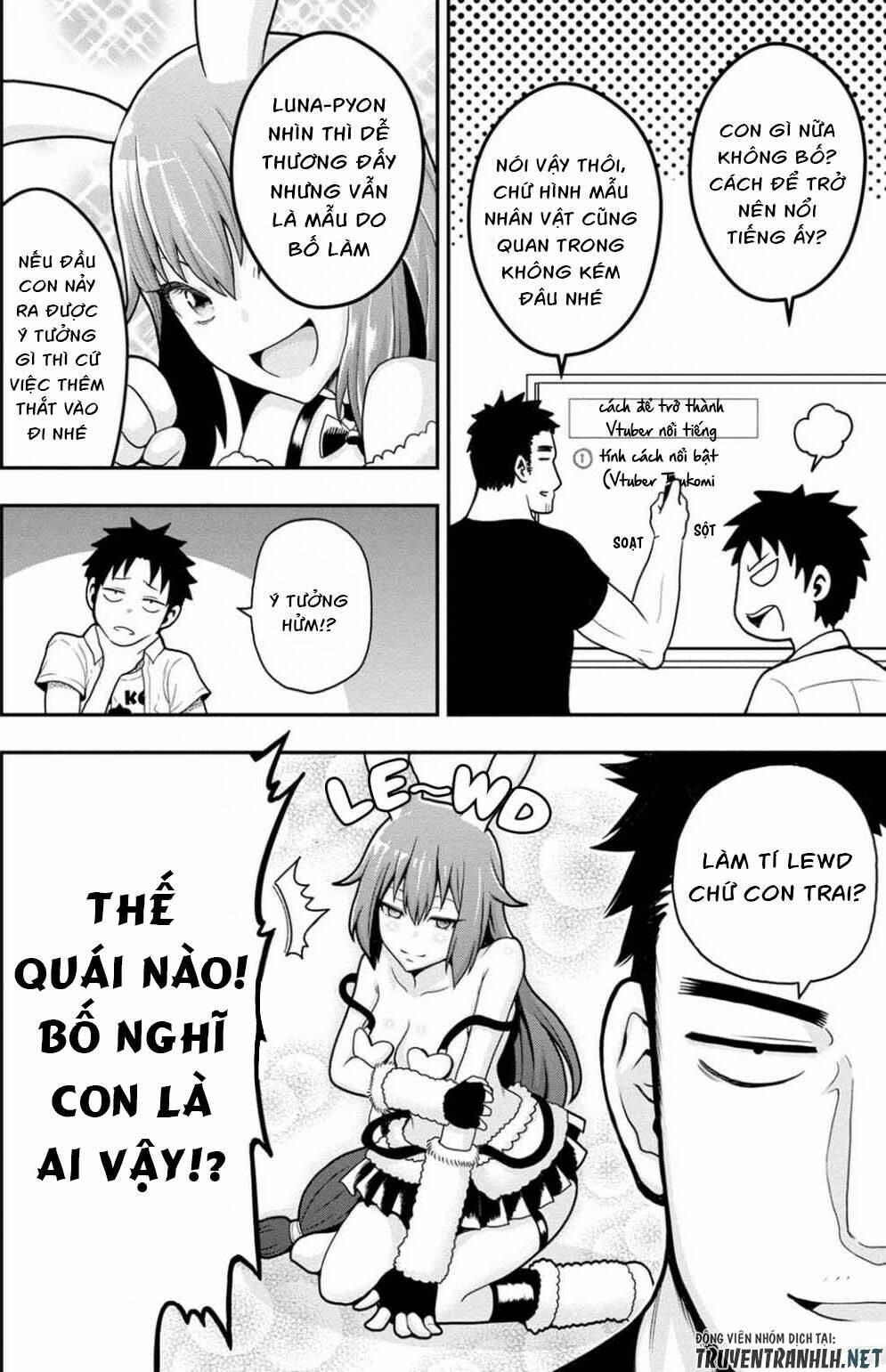 Bố Tôi Là Nữ Hoàng Của Giới Vtuber Chương 4 Ảnh 12