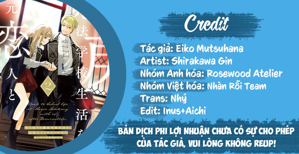 Shi Ni Modori No Mahou Gakkou Seikatsu Wo, Moto Koibito To Prologue Kara Chương 6 Ảnh 2