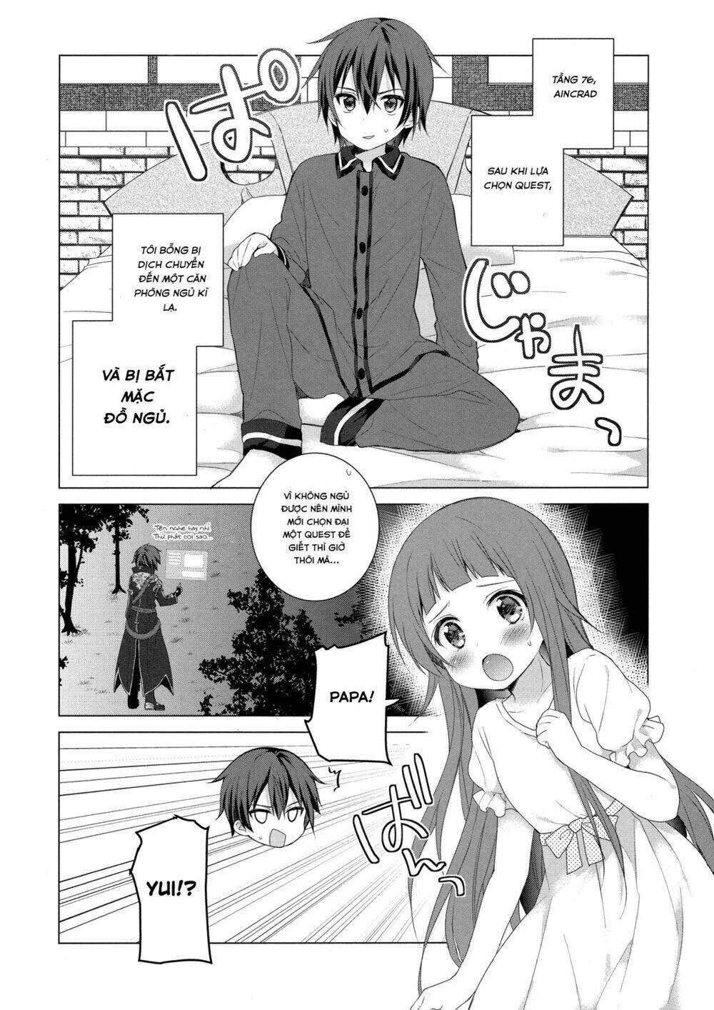 Sword Art Online: Aincrad Night Of Kirito Chương 1 Ảnh 5
