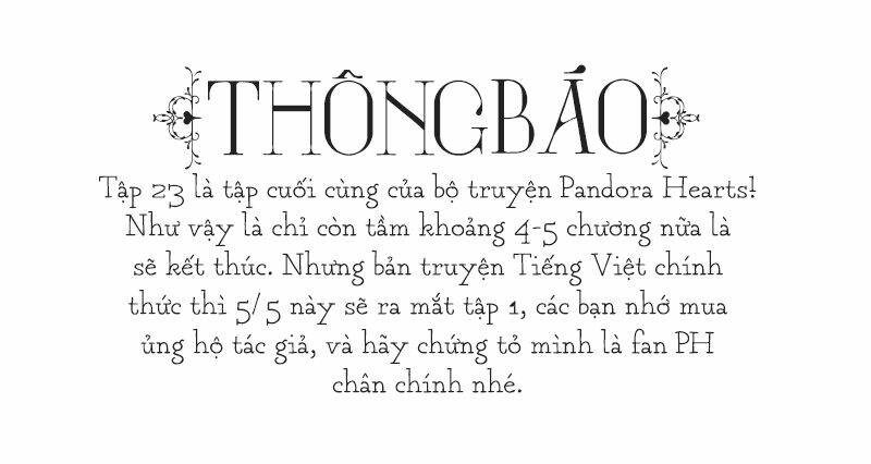 Pandora Hearts Chương 93 Ảnh 29