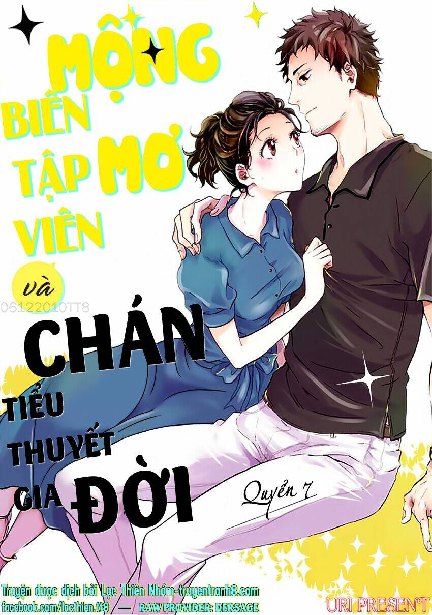 Biên Tập Viên Mộng Mơ Và Tiểu Thuyết Gia Chán Đời Chương 7 Ảnh 4