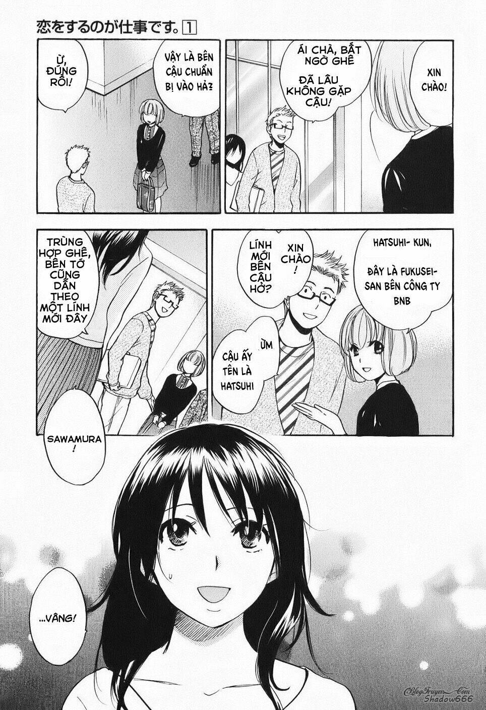 Koi Wo Suru No Ga Shigoto Desu Chương 8 Ảnh 19