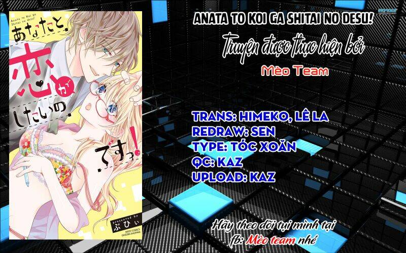 Anata To Koi Ga Shitai No Desu! Chương 1 Ảnh 5