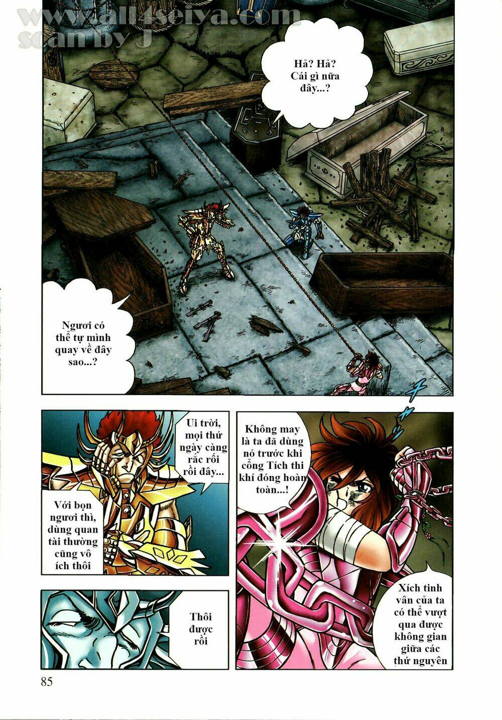 Áo Giáp Vàng: Hades Chương 37 Ảnh 19