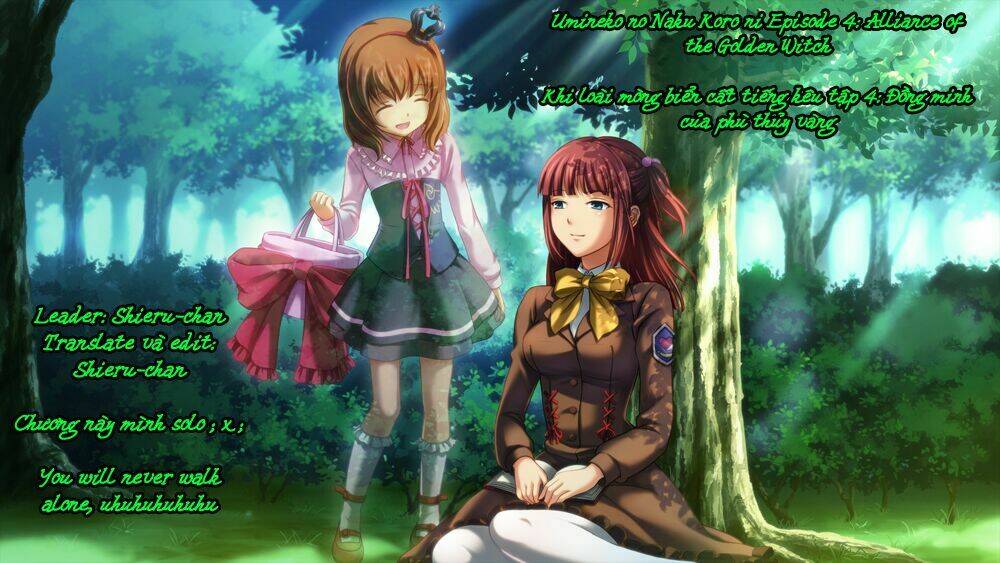 Umineko No Naku Koro Ni Episode 4: Alliance Of The Golden Witch Chương 17 Ảnh 2
