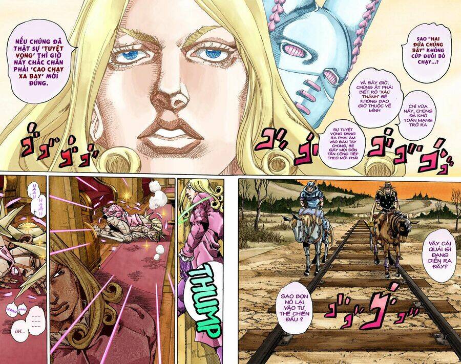 Cuộc Phiêu Lưu Bí Ẩn Phần 7: Steel Ball Run Chương 80 Ảnh 10
