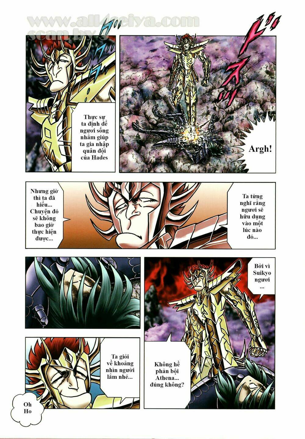 Áo Giáp Vàng: Hades Chương 40 Ảnh 9