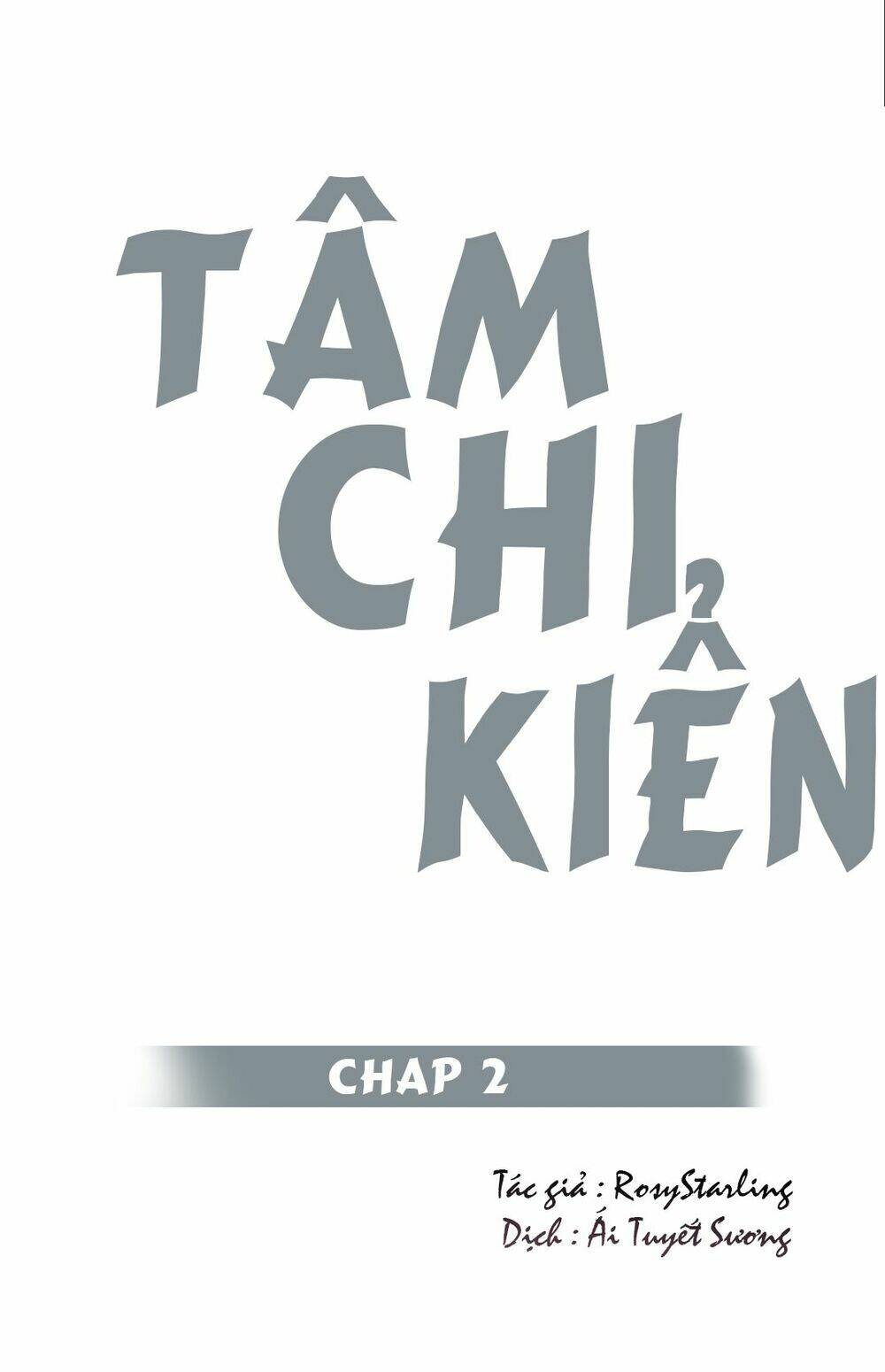 Tâm Chi Kiển Chương 3 Ảnh 2